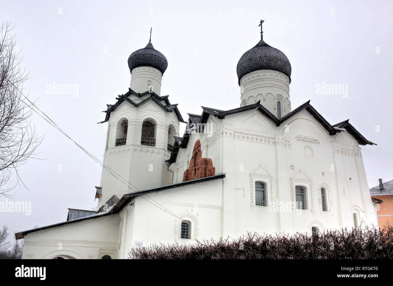 Monastère de la Transfiguration, Staraya Russa, région de Novgorod, Russie Banque D'Images