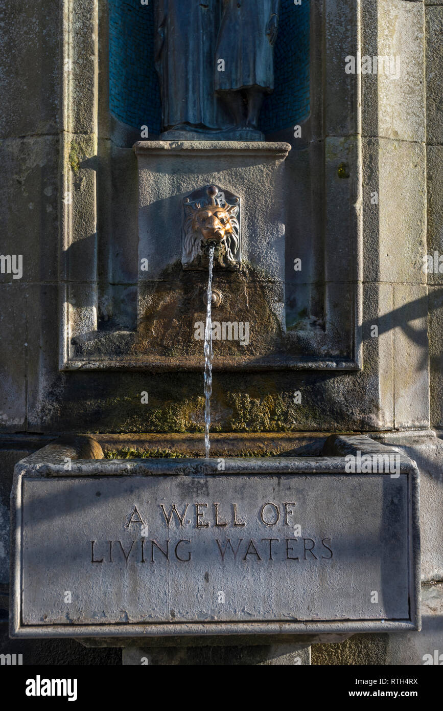Buxton. Tuyère d'eau. Banque D'Images
