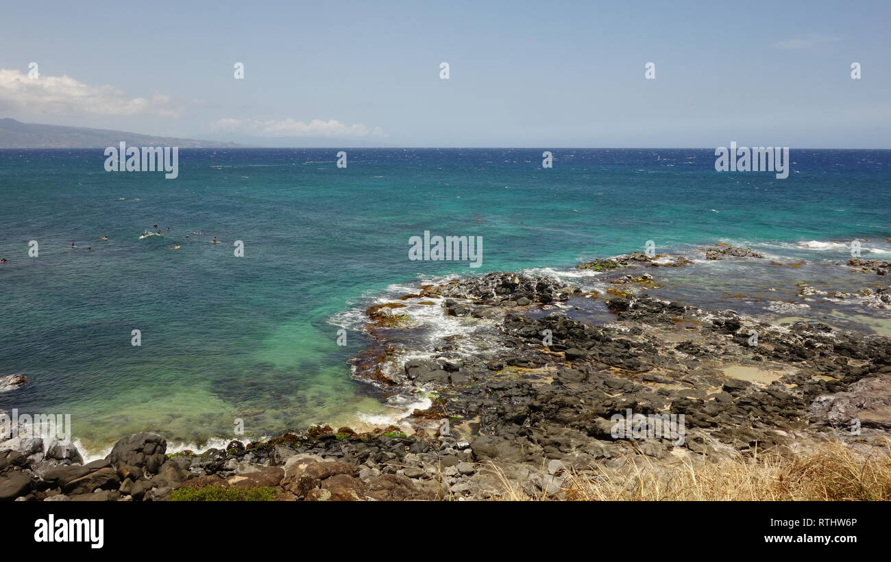 Maui Ocean views Banque D'Images