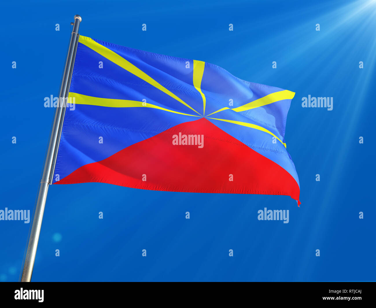 Reunion Island Map Banque D Image Et Photos Alamy