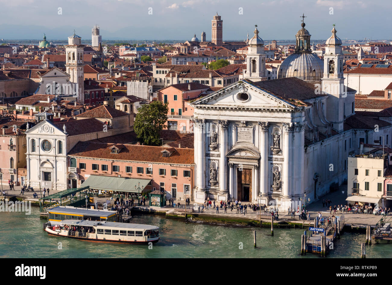 Panorama de Venise Banque D'Images