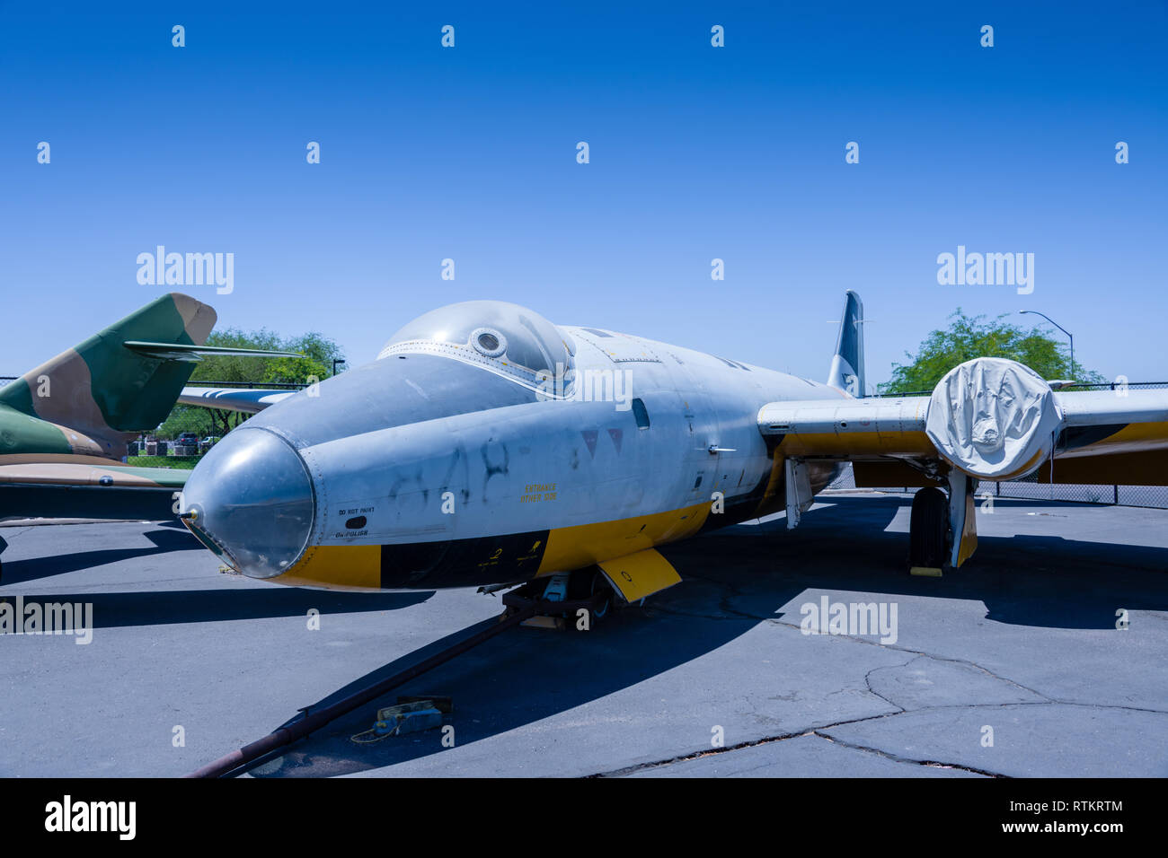 Electric Canberra TT.18 Banque D'Images