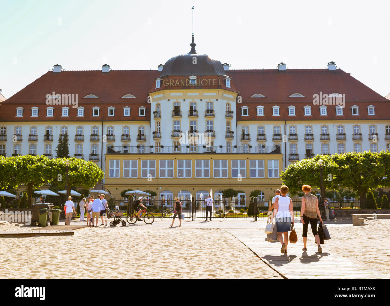 Sofitel Grand Sopot, Pologne, Europe Banque D'Images Sofitel Grand Sopot, Pologne, Europe Banque D'Images