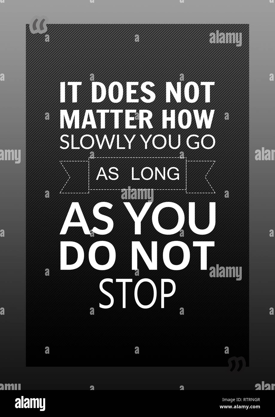 Devis gratuit pour l'inspiration et de motivation motivation dans la vie Banque D'Images