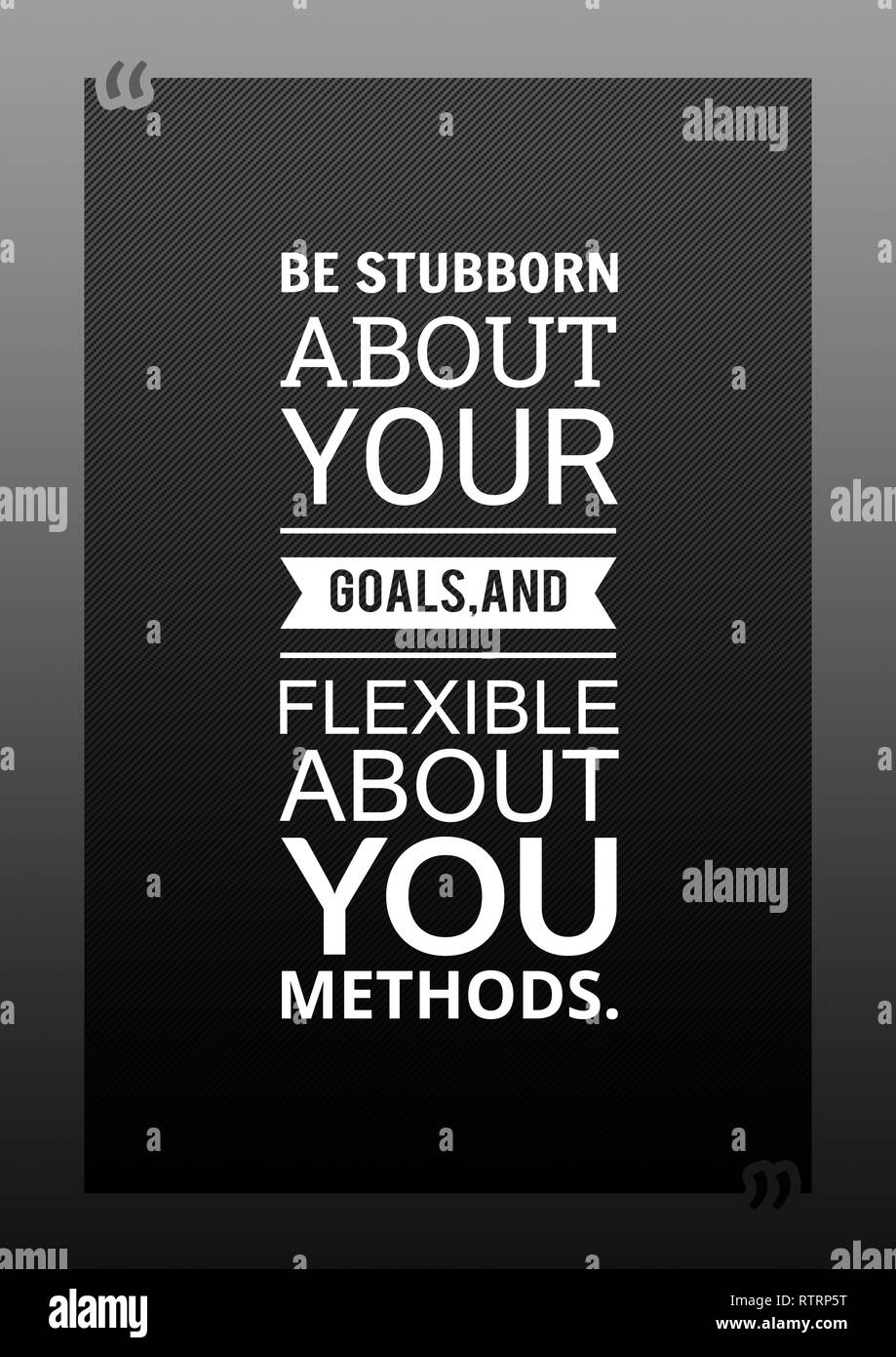 Devis gratuit pour l'inspiration et de motivation motivation dans la vie Banque D'Images