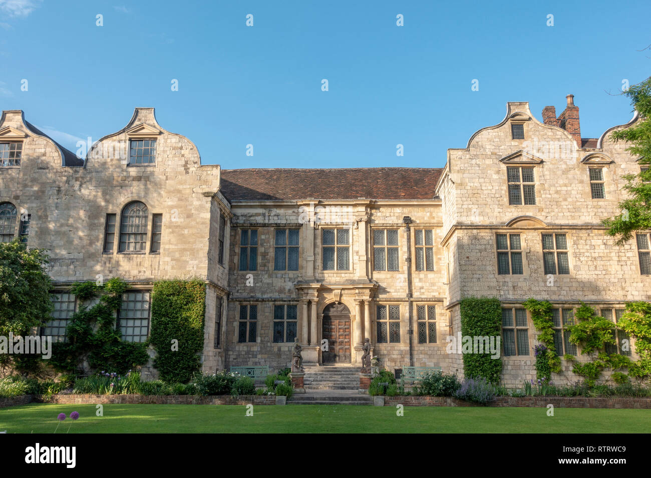 Maison du trésorier de la ville de York, Yorkshire, UK. Banque D'Images