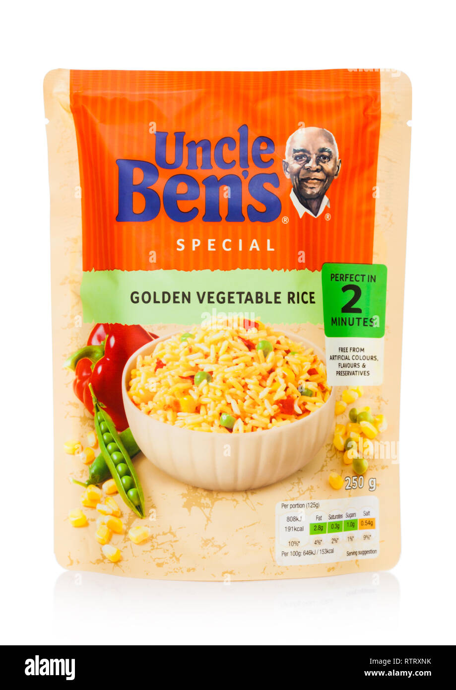 Riz au curry et légumes - Uncle Ben's - 250 g