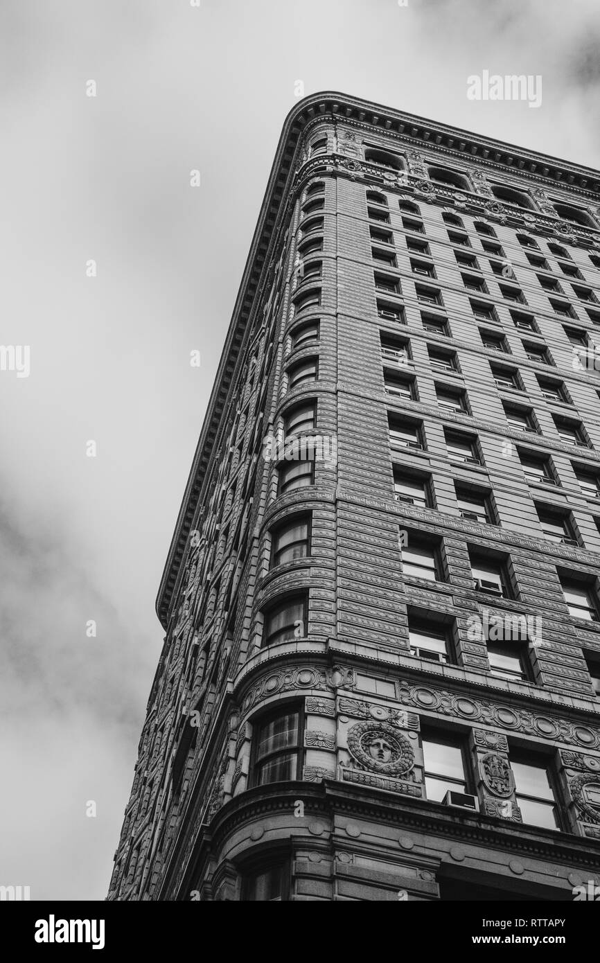 Arrière du Flatiron Building, NEW YORK CITY Banque D'Images