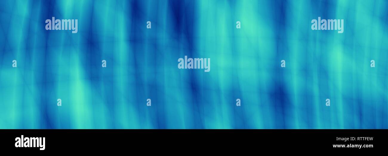 Fond bleu turquoise motif ciel illustration panoramique inhabituelle Banque D'Images