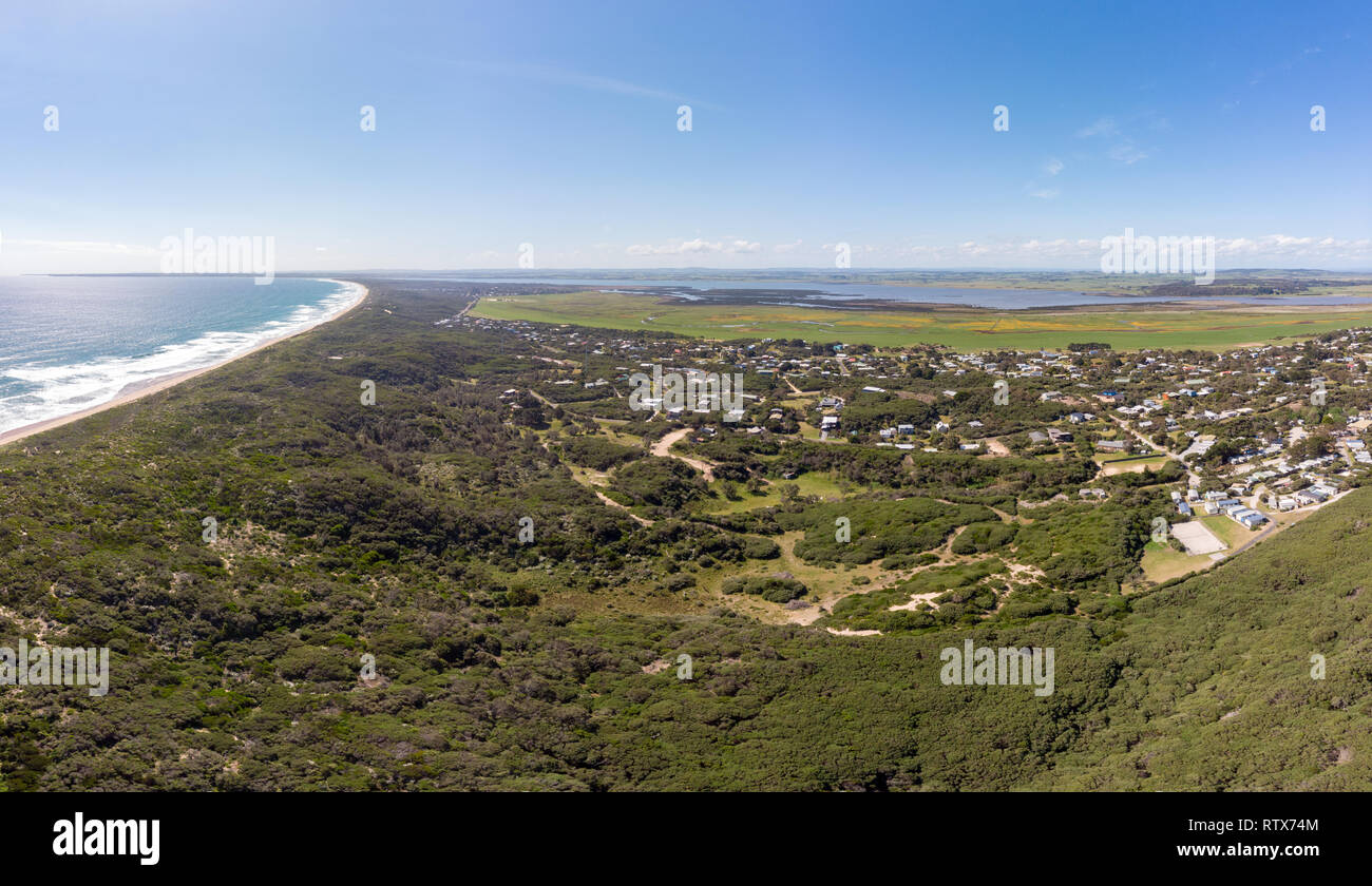 Littoral de basse Banque D'Images