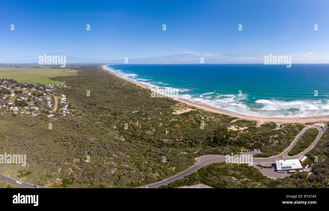 Littoral de basse Banque D'Images