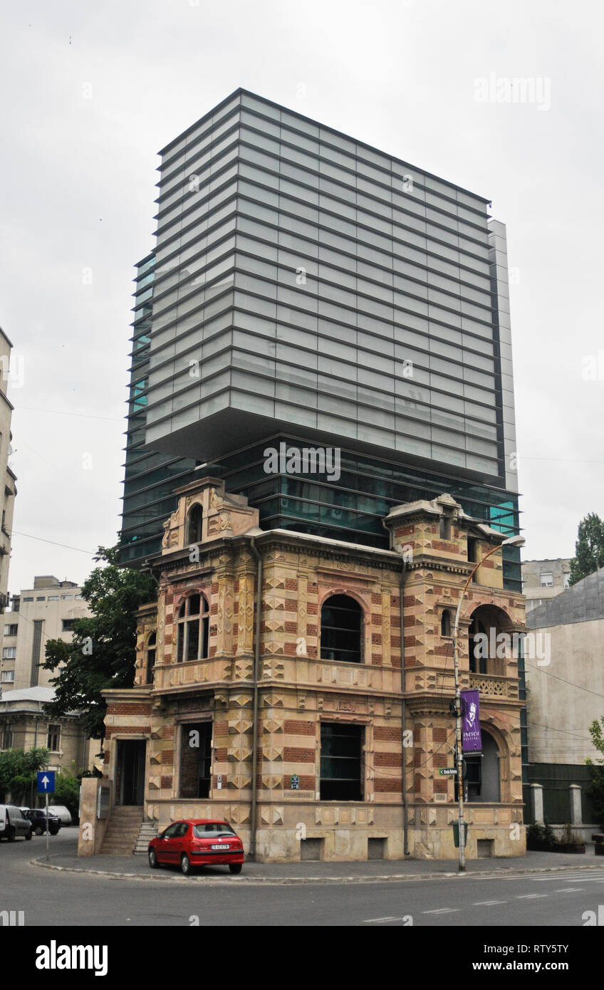 Union des architectes roumains, Bucarest, Roumanie Banque D'Images