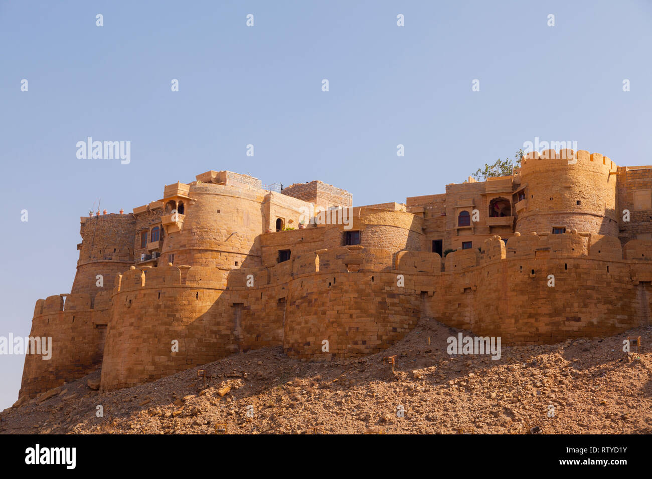 Fort de Jaisalmer, Jaisalmer, Rajasthan, Inde, Asie Banque D'Images
