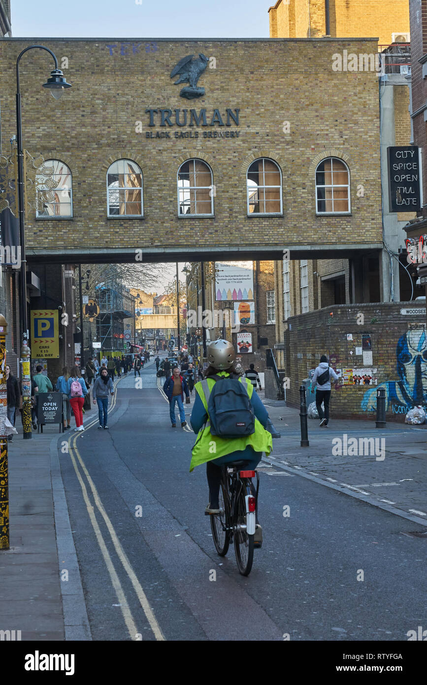 Brick Lane East London Banque D'Images