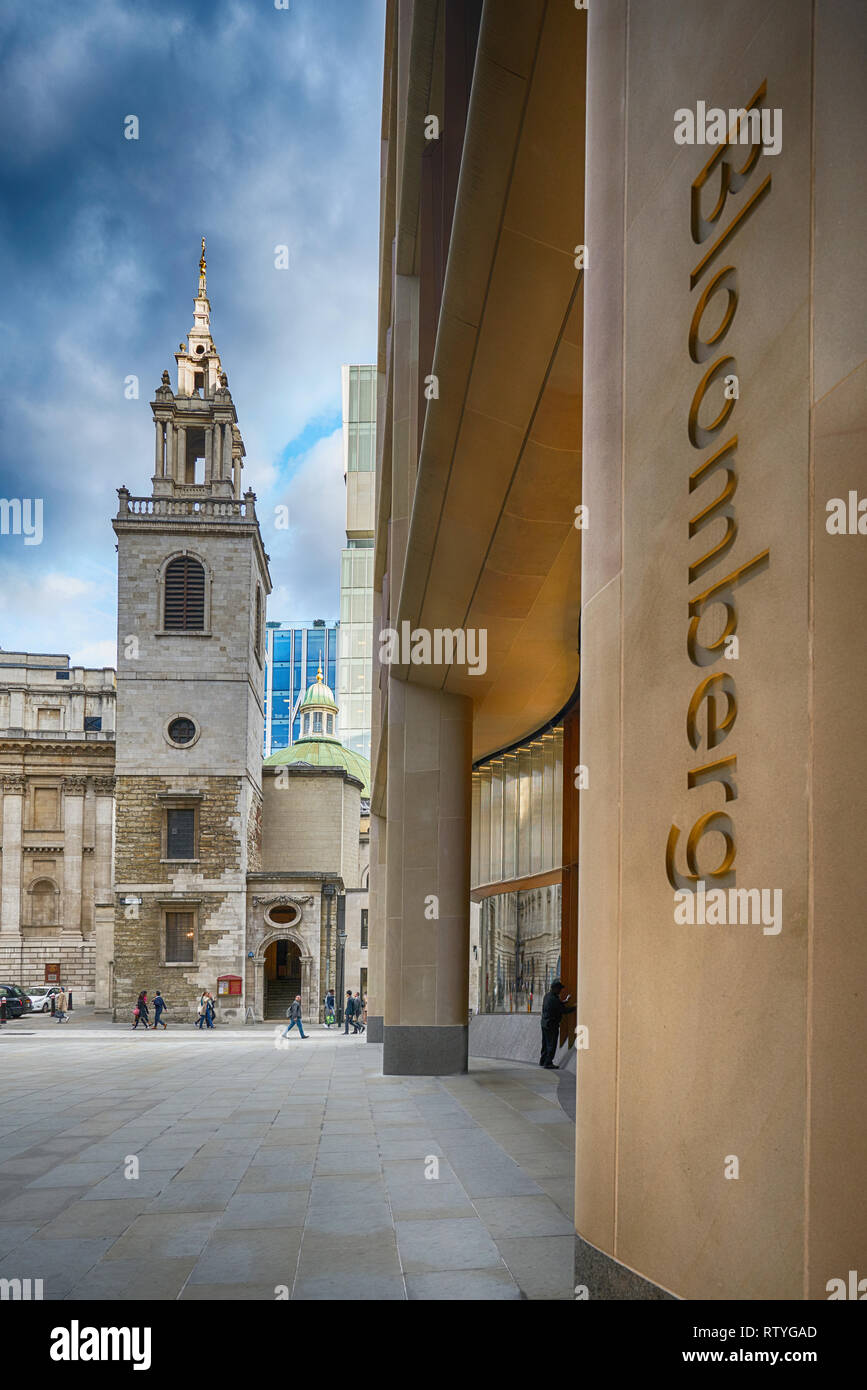 Bloomberg Londres Banque D'Images