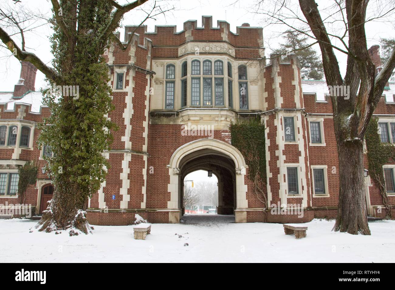 1879 Arch, Princeton University, États-Unis Banque D'Images