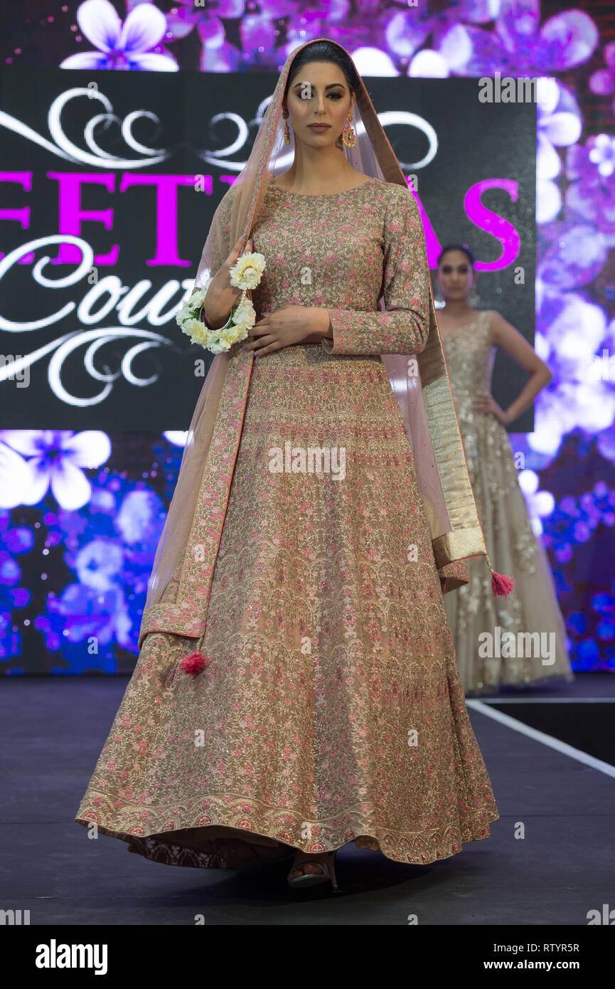 Londres, Royaume-Uni. 06Th Mar, 2019. Mariage asiatique Show à Wembley. Crédit : Artur Kula/Alamy Live News Banque D'Images