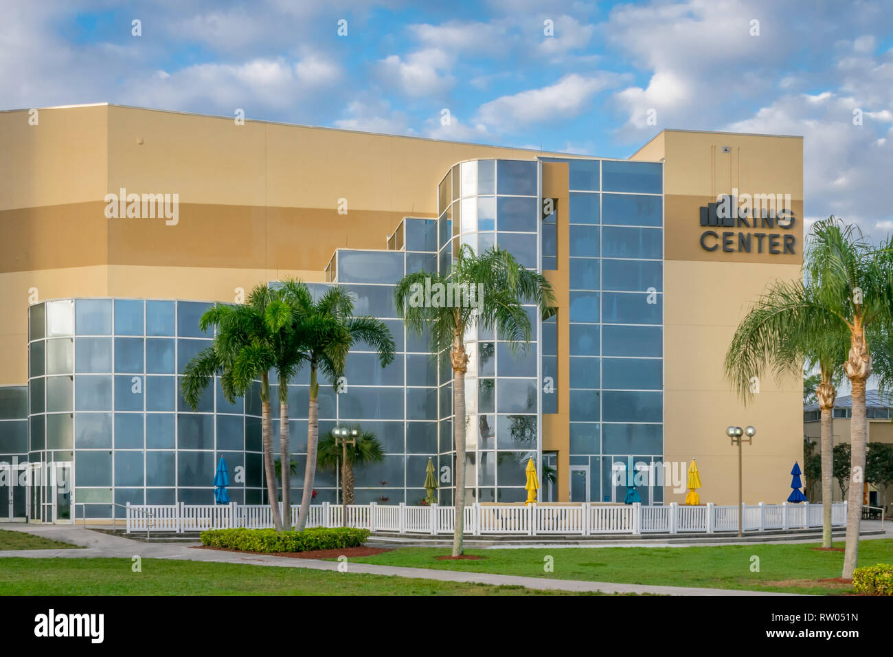 MELBOURNE, FLORIDE - FEB 23,2019 : Le Roi Centre for the Performing Arts est une salle de spectacle de 2 016 places situé sur le campus de l'Est de Flori Banque D'Images