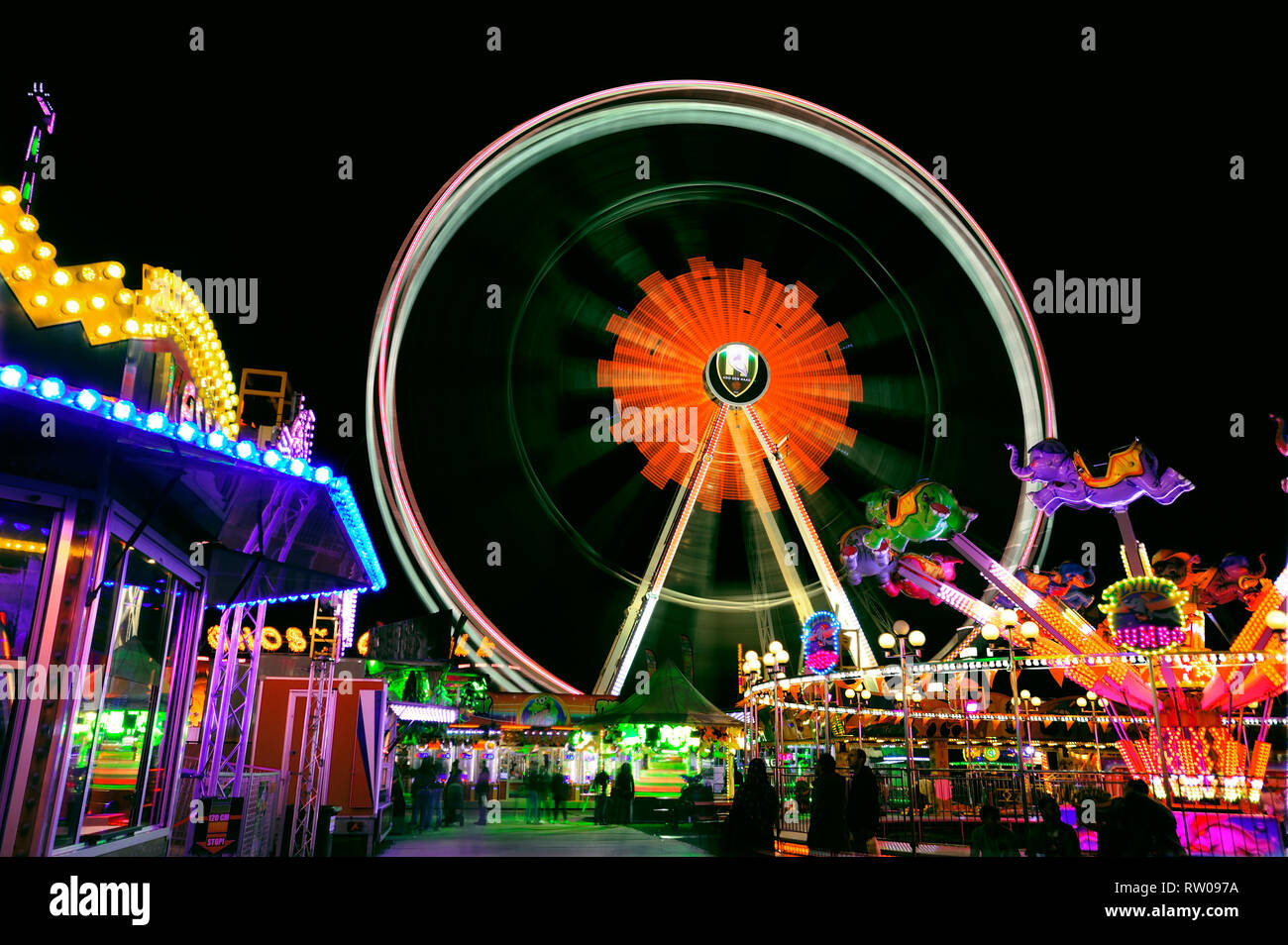 Koningskermis - King's fair, Malieveld, La Haye, Pays-Bas. 13ème, avril 2018. Charles M. Vella/Alamy Stock Photo Banque D'Images