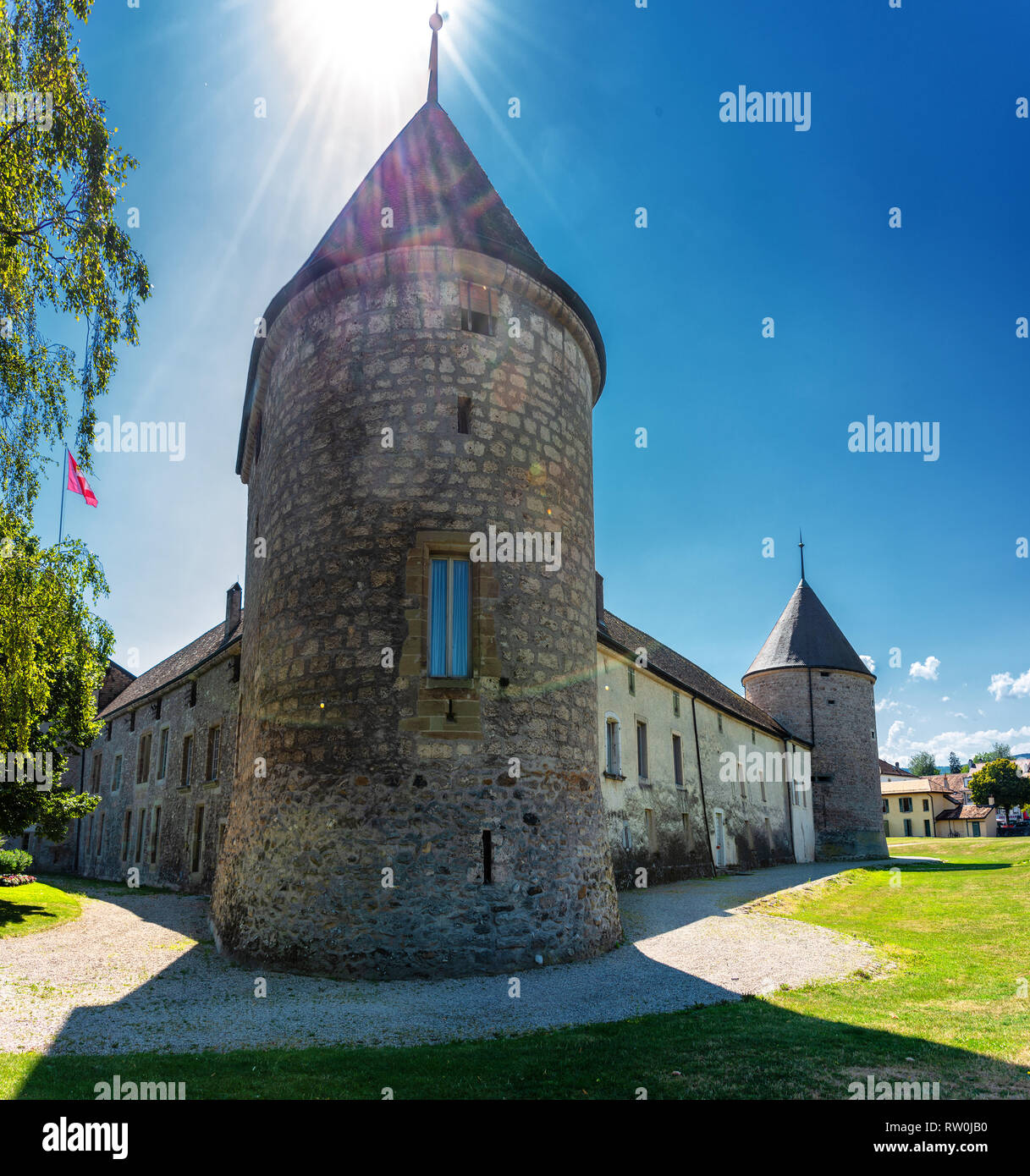 Château de rolle Banque de photographies et d’images à haute résolution ...