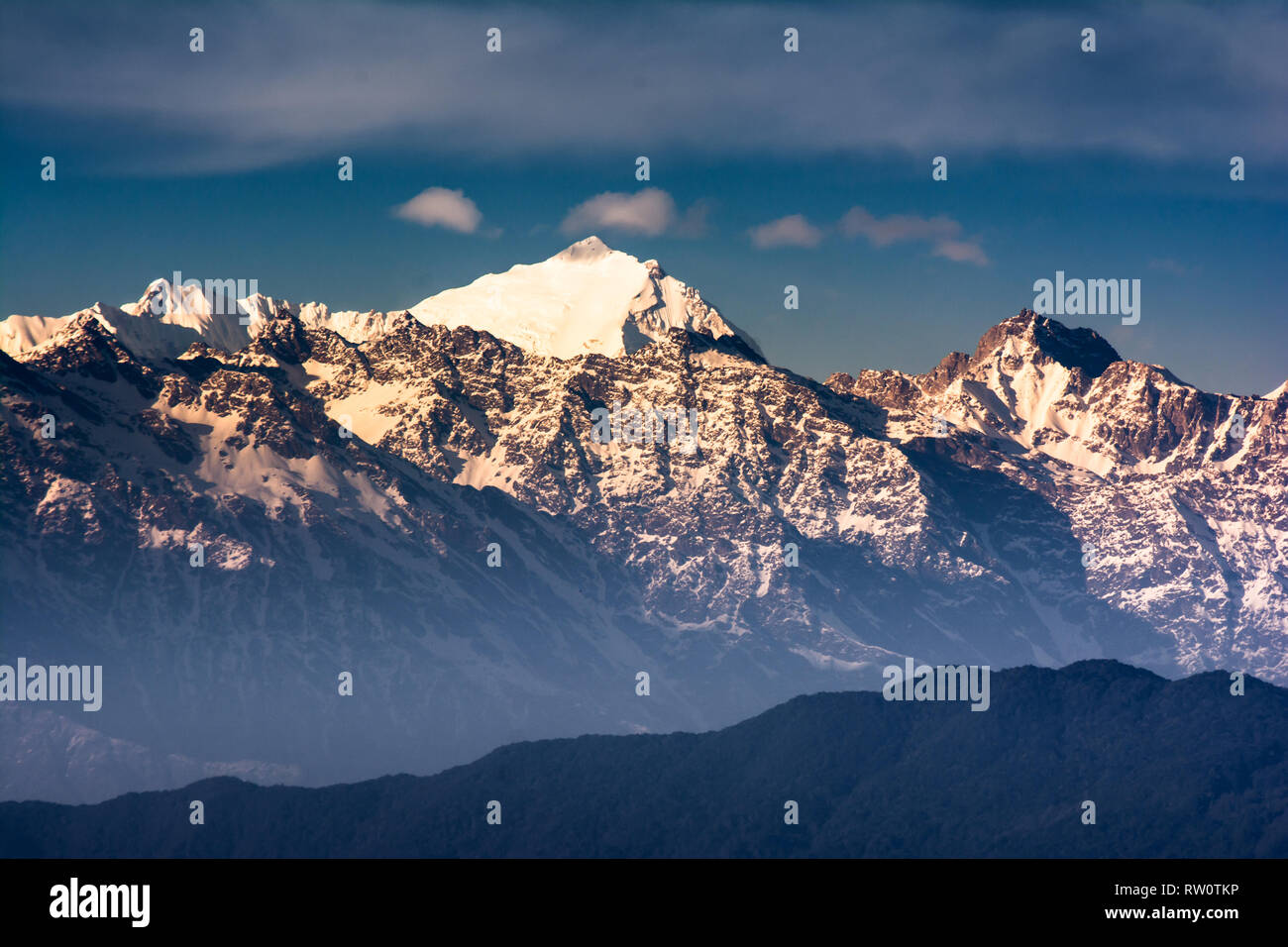 Jugal/Langtang Himal, Himalaya, Népal Banque D'Images
