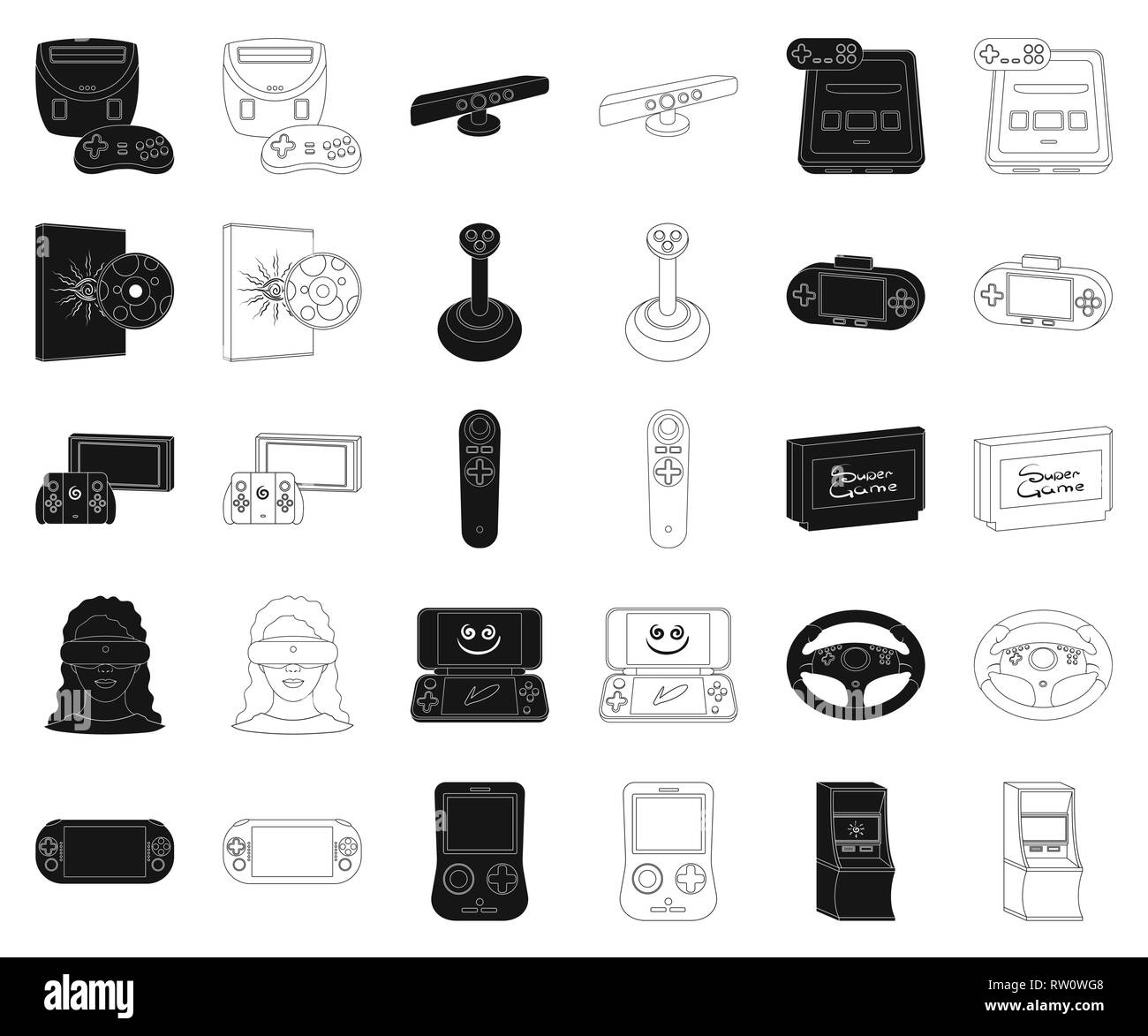Appareil,Black,contours,fort,collection,console,design,commande,disque,appareil électronique,animation,gadget,machines,jeu,lunettes,icône,,illustration,isolé,logo,joystick,la réalité,la,set,signe symbole,,top,tv,vidéo,web,virtuel,vecteurs vecteur, , Illustration de Vecteur Appareil,Black,contours,fort,collection,console,design,commande,disque,appareil électronique,animation,gadget,machines,jeu,lunettes,icône,,illustration,isolé,logo,joystick,la réalité,la,set,signe symbole,,top,tv,vidéo,web,virtuel,vecteurs vecteur, , Illustration de Vecteur