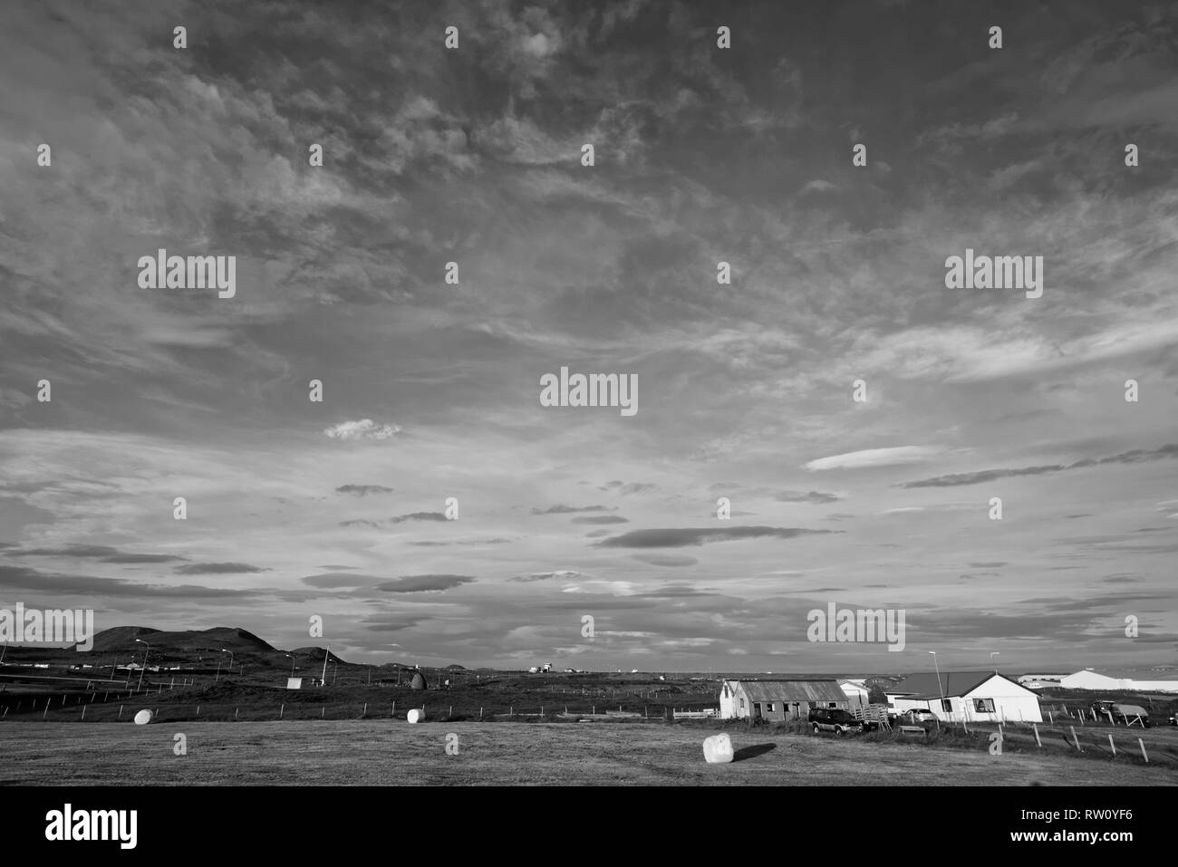 Reykjavik en Islande Banque D'Images