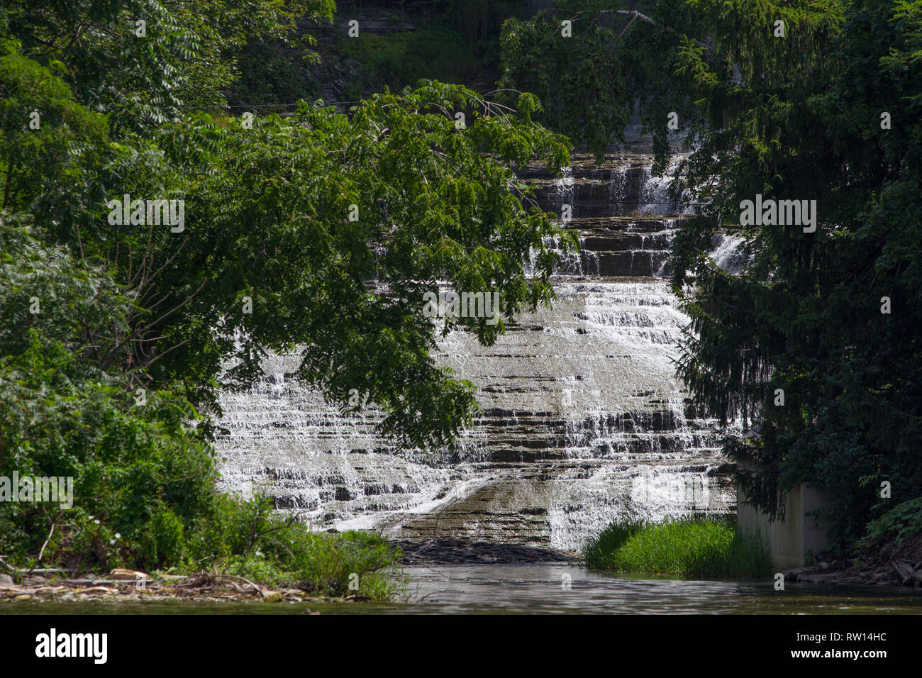 Hector Falls, New York Banque D'Images