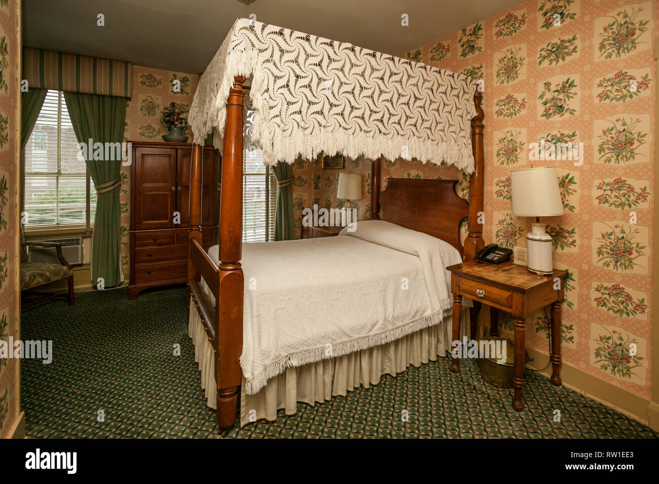 L'Agneau d'Or (anciennement le Liban Chambre), fondée en 1803 au Liban, l'Ohio, le plus ancien hôtel de l'Ohio Banque D'Images