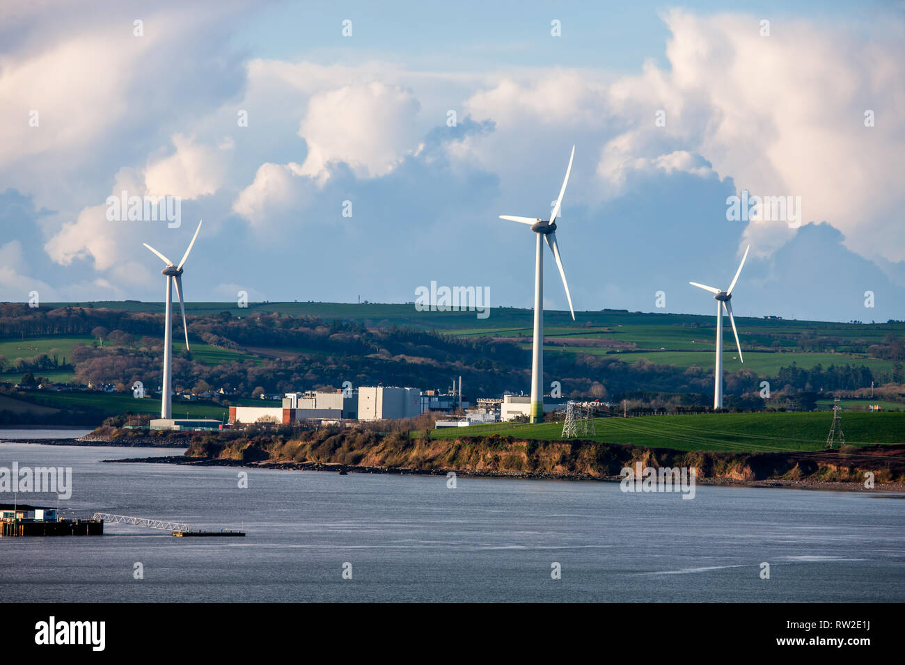 Ringaskiddy, Cork, Irlande. Le 04 mars, 2019. Une vue de la Johnson & Johnson et DePuy Synthes plantes dans Loughbeg Ringaskiddy,je pris dans matin li Banque D'Images