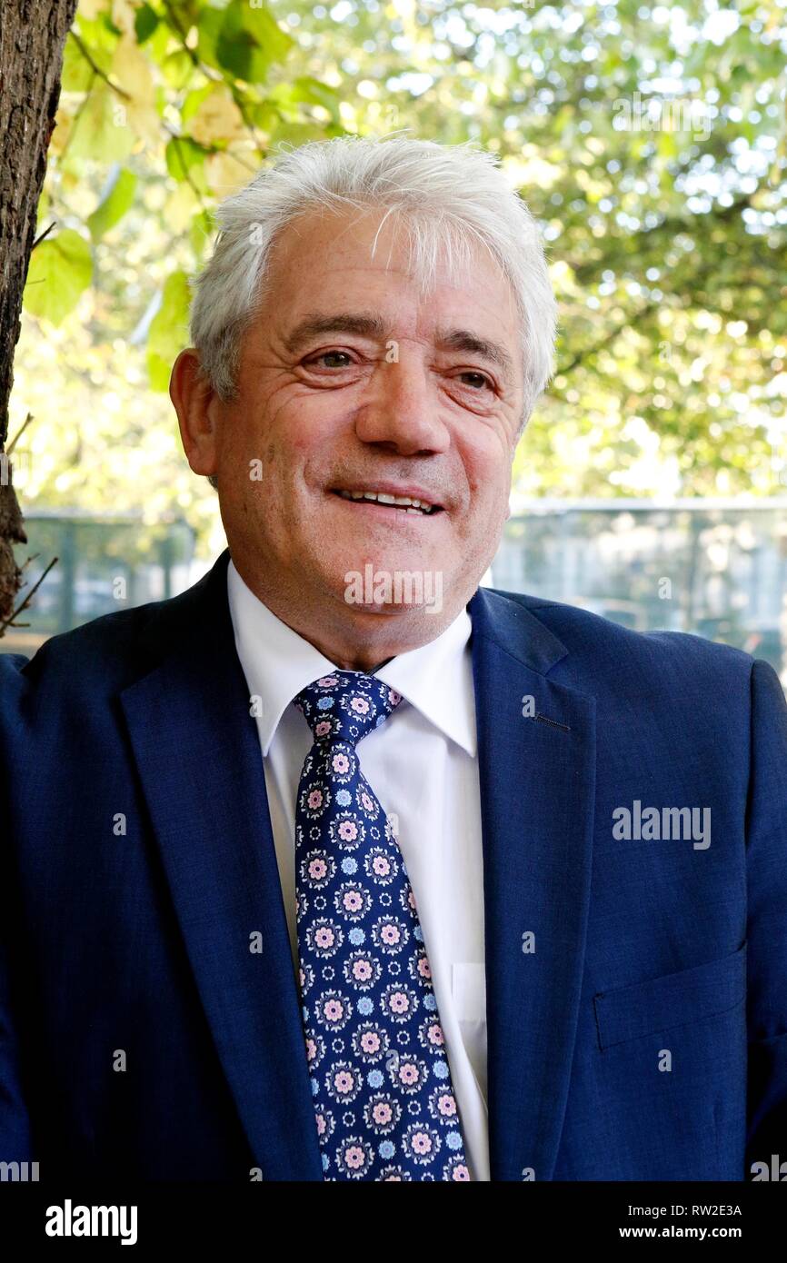 Kevin Keegan, à Cheltenham Literature Festival mardi, pour parler de son nouveau livre. 9 octobre 2018 Photo par Andrew Higgins - Mille mot Media Banque D'Images