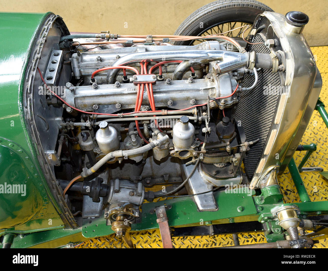 1922 Aston Martin 1,5 litre Strasbourg Banque D'Images