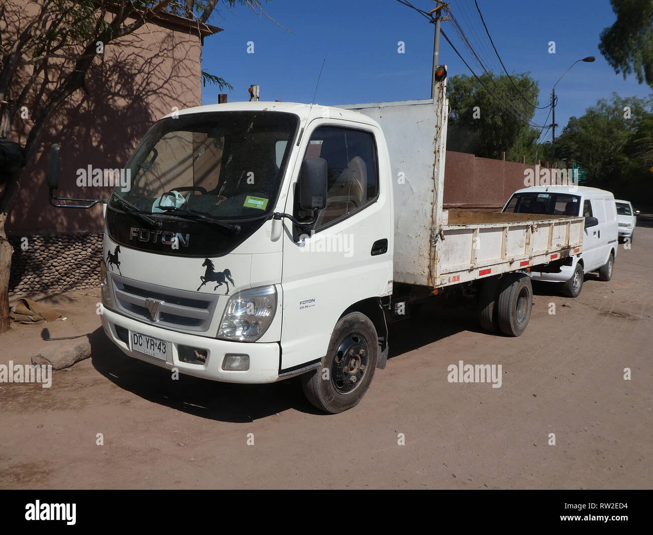 Camion Foton au Chili 2019 Banque D'Images