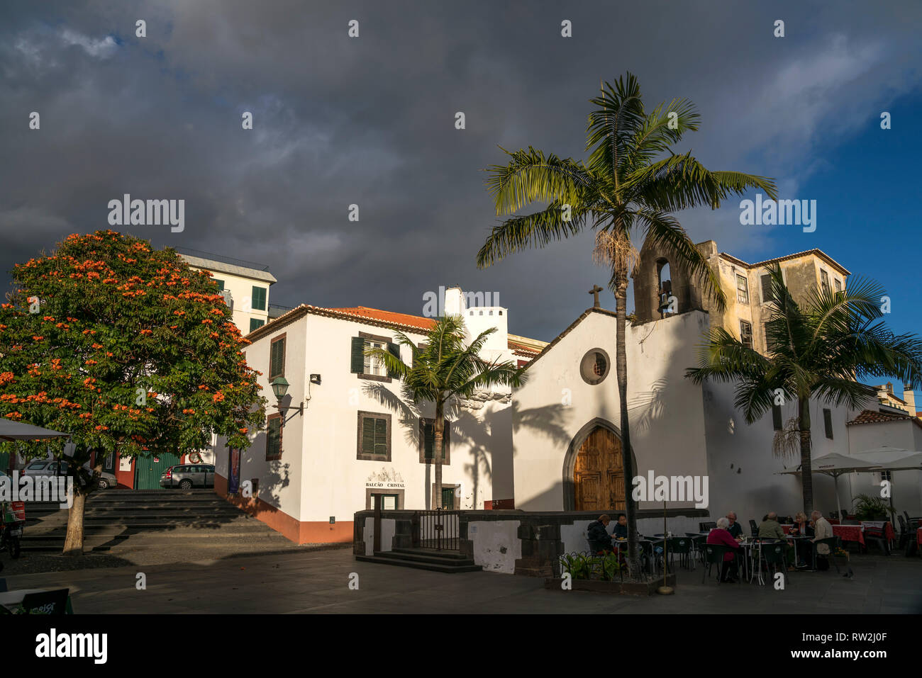 Kapelle der Corpo Santo in der Altstadt, Funchal, Madeira, Portugal, Europa | Capela do Corpo Santo à la vieille partie de la ville, Funchal, Madère, Portug Banque D'Images