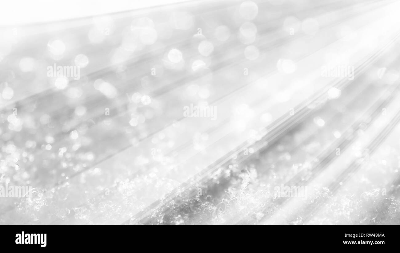 Arrière-plan de couleurs abstraites flocons de neige nouvel an Banque D'Images