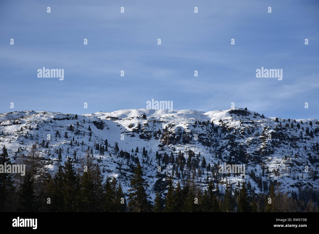 Italien, Dolomiten, Drei Zinnen, Monte Piano, Zinnen, hiver, Fels, EIS, Schnee, voir, Monte Cristallo, Cima Cadin di San Lucano, 3, 3 Cime Cime di Lav Banque D'Images