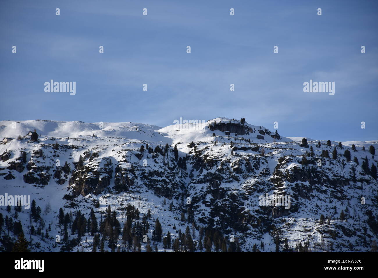 Italien, Dolomiten, Drei Zinnen, Monte Piano, Zinnen, hiver, Fels, EIS, Schnee, voir, Monte Cristallo, Cima Cadin di San Lucano, 3, 3 Cime Cime di Lav Banque D'Images