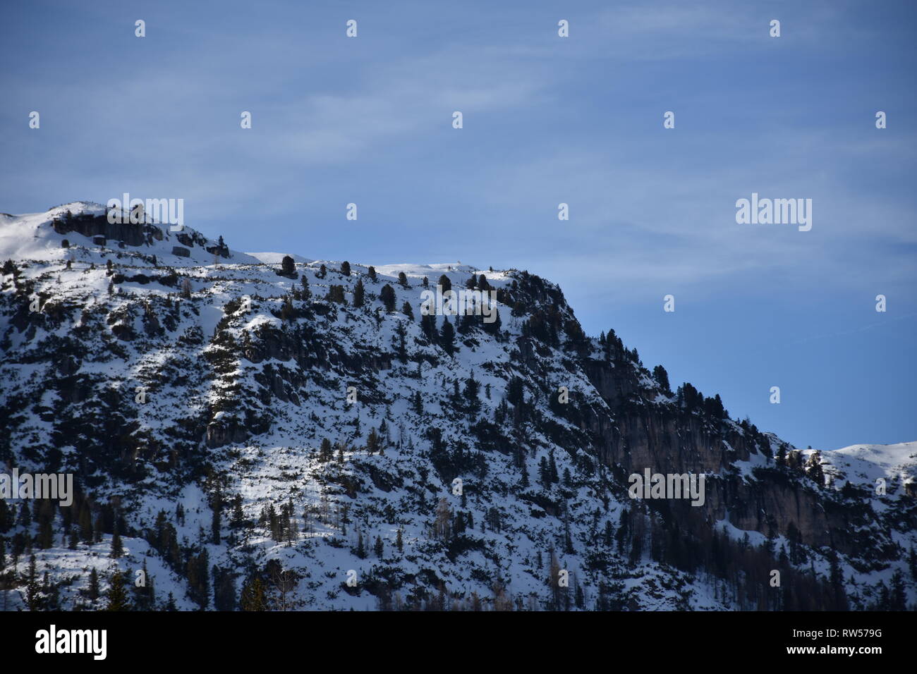 Italien, Dolomiten, Drei Zinnen, Monte Piano, Zinnen, hiver, Fels, EIS, Schnee, voir, Monte Cristallo, Cima Cadin di San Lucano, 3, 3 Cime Cime di Lav Banque D'Images