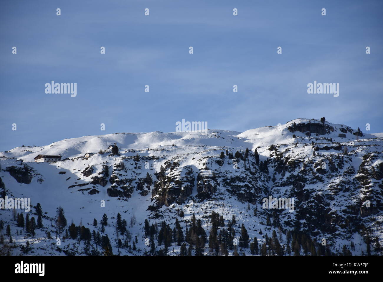 Italien, Dolomiten, Drei Zinnen, Monte Piano, Zinnen, hiver, Fels, EIS, Schnee, voir, Monte Cristallo, Cima Cadin di San Lucano, 3, 3 Cime Cime di Lav Banque D'Images
