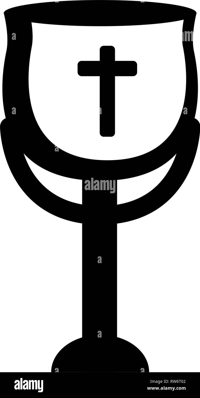 Les grandes lignes d'un calice Illustration de Vecteur