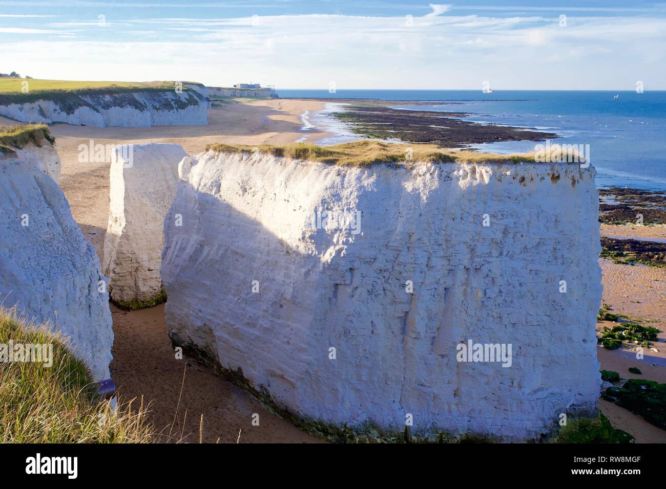 Botany Bay, Broadstairs, Kent, Angleterre Banque D'Images