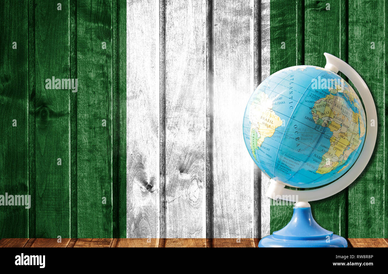 Nigeria Flag World Map Photos Nigeria Flag World Map