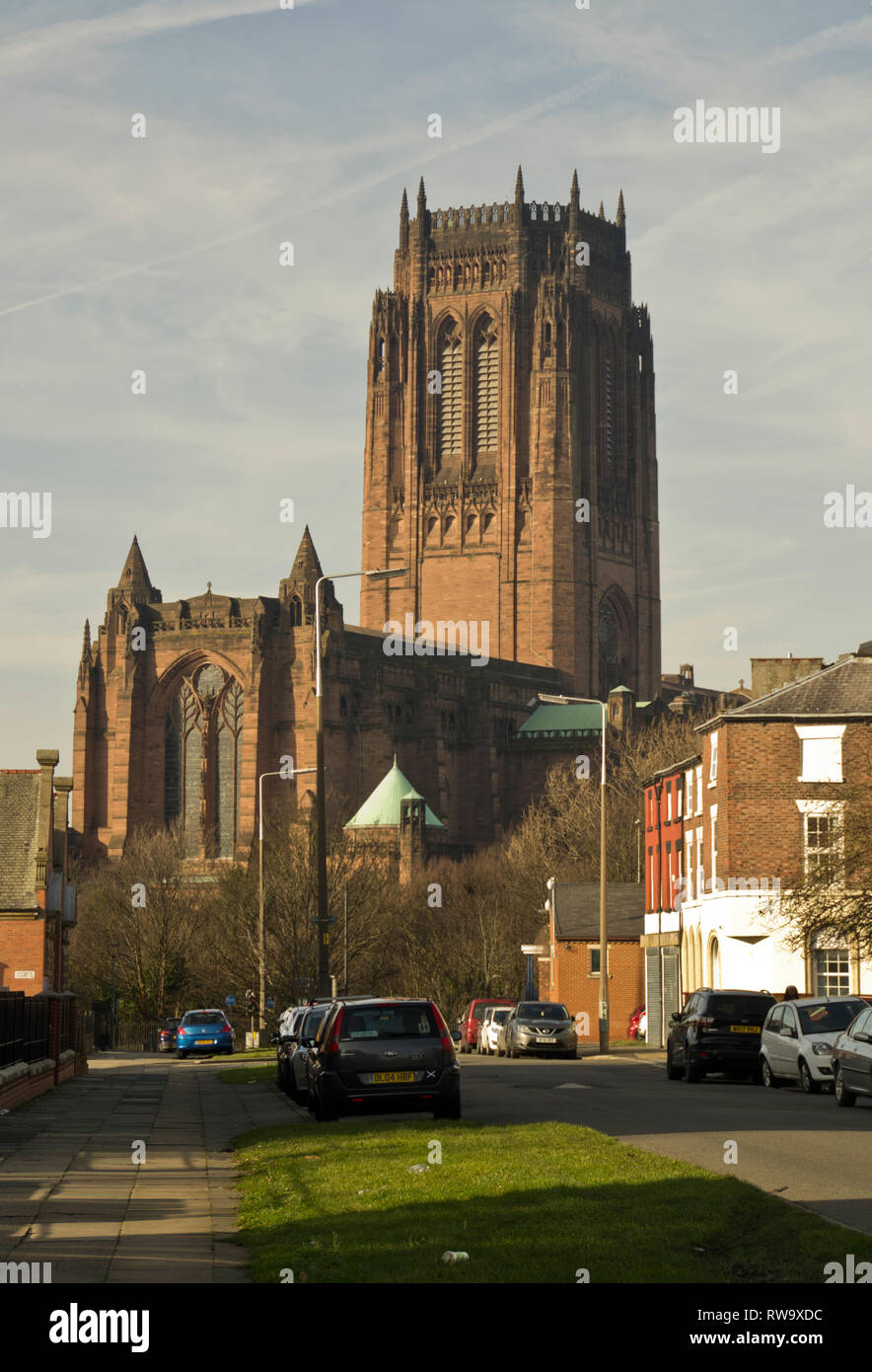La Cathédrale de Liverpool Banque D'Images