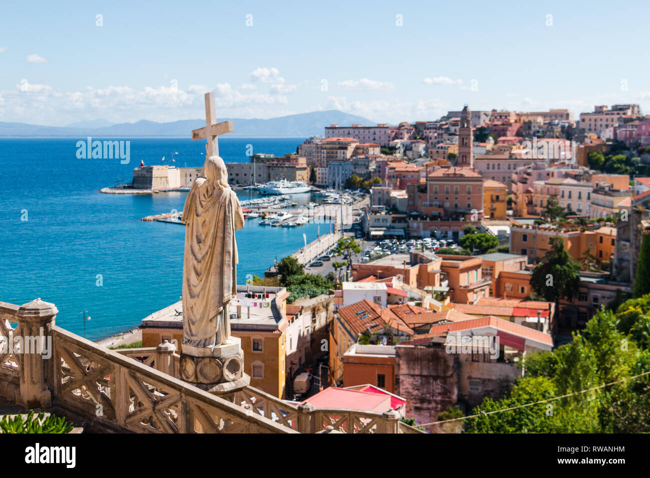 Gaeta en Italie Banque D'Images