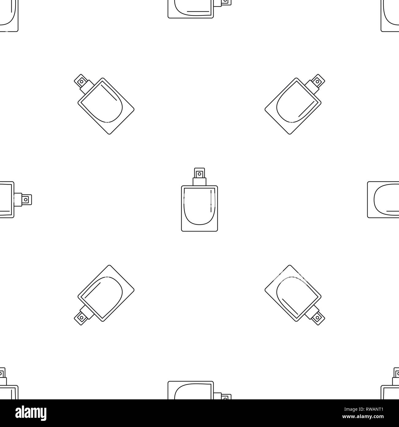 Parfum français vecteur seamless pattern géométrique répéter pour toute conception web Illustration de Vecteur