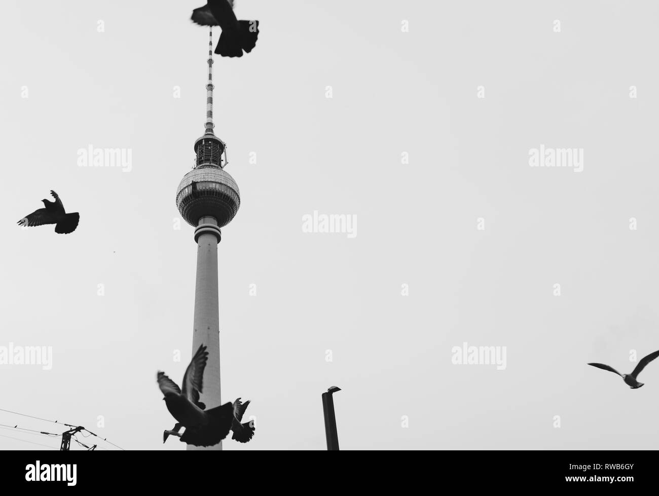 Ici vous pouvez voir la célèbre place Potsdamer Platz de Berlin Allemagne. Banque D'Images