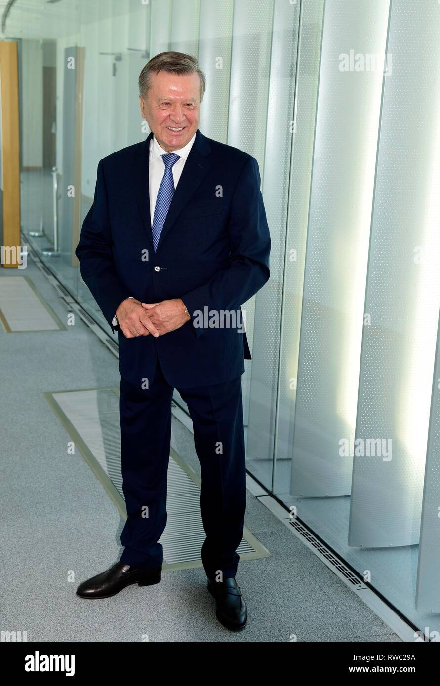 Milan, Italie. Le 05 Mar, 2019. Milan, Viktor Zubkov Alekseevic. Président de "Gazprom", la principale compagnie pétrolière russe indépendant : Crédit Photo Agency/Alamy Live News Banque D'Images