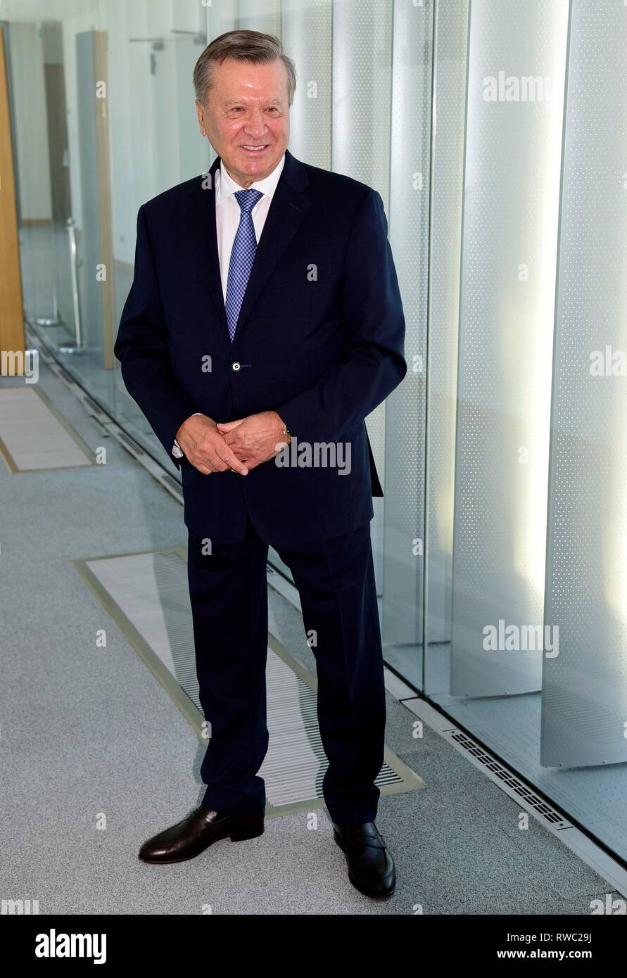 Milan, Italie. Le 05 Mar, 2019. Milan, Viktor Zubkov Alekseevic. Président de "Gazprom", la principale compagnie pétrolière russe indépendant : Crédit Photo Agency/Alamy Live News Banque D'Images