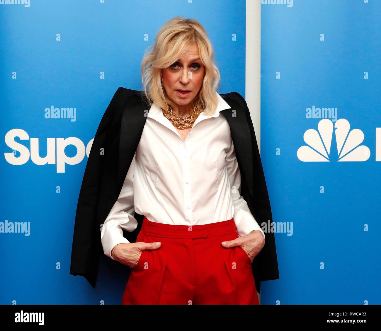 Universal City, CA. 5e Mar, 2019. Judith Light au niveau des arrivées pour NBC et Universal Television SUPERSTORE Dépistage FYC, NBC Universal Studios, Universal City, CA, le 5 mars 2019. Credit : Priscilla Grant/Everett Collection/Alamy Live News Banque D'Images