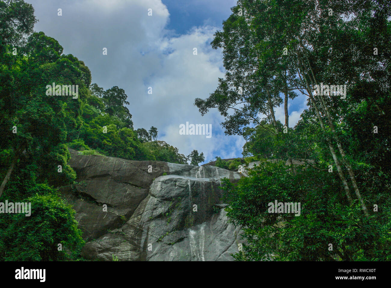7 puits cascade, Langkawi, Malaisie Banque D'Images